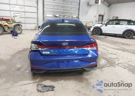 2021 Hyundai Elantra Sel z USA, uszkodzony, nr VIN 5NPLS4AG3MH020102